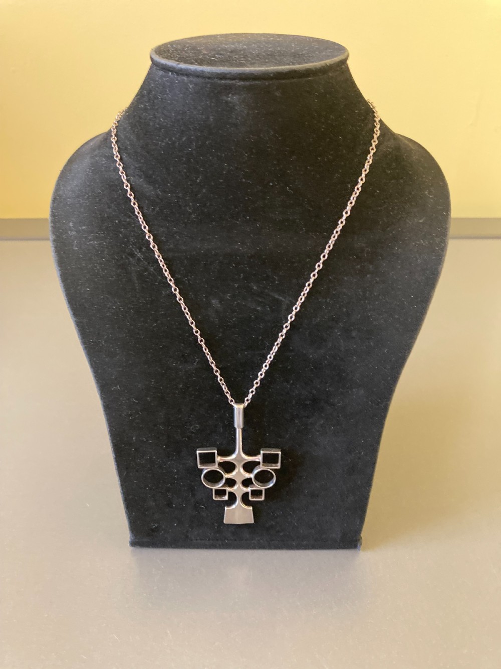 David Andersen Norwegian Silver Pendant 1960s. View III