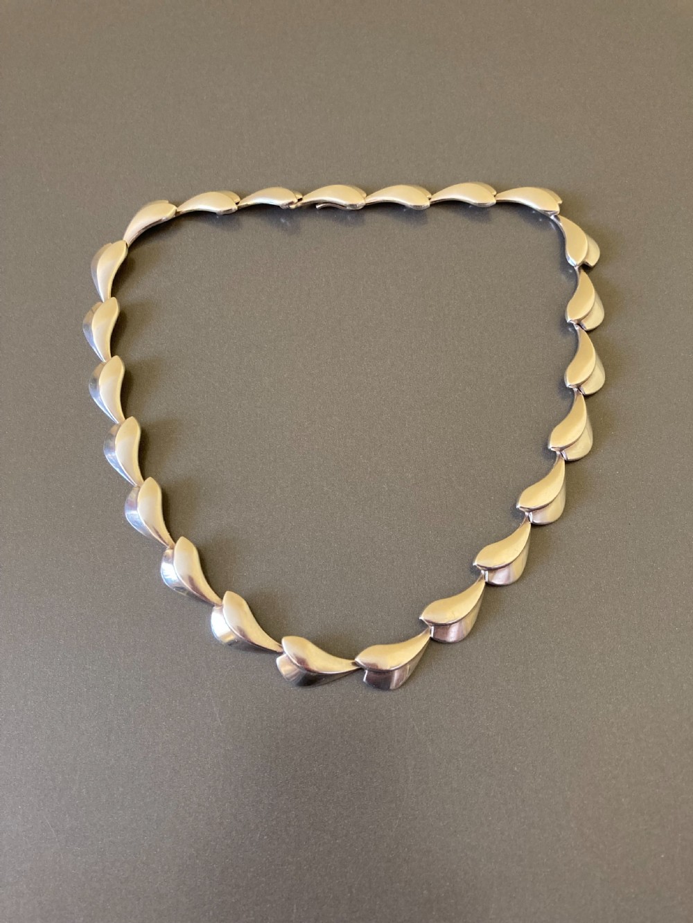 Georg Jensen Danish Silver Necklace.