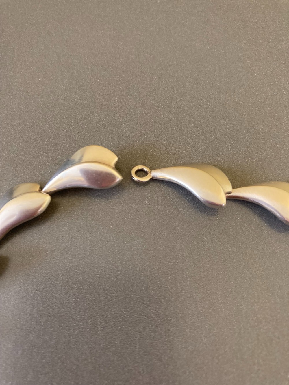 Georg Jensen Danish Silver Necklace. View V
