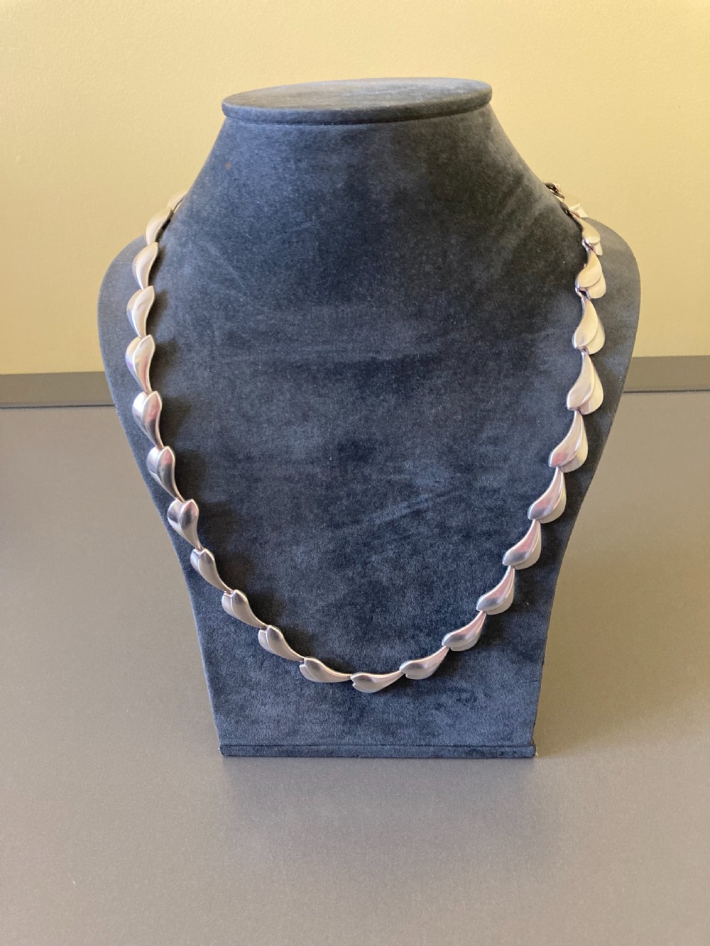 Georg Jensen Danish Silver Necklace. View VII