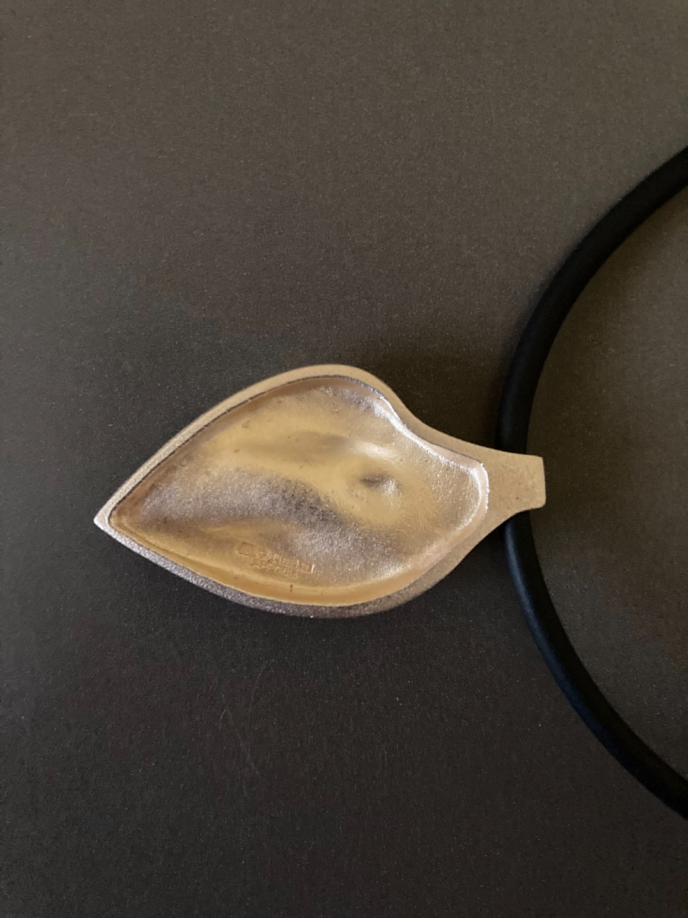 Lapponia Finnish Silver Pendant on Torque. 1960s. View VI