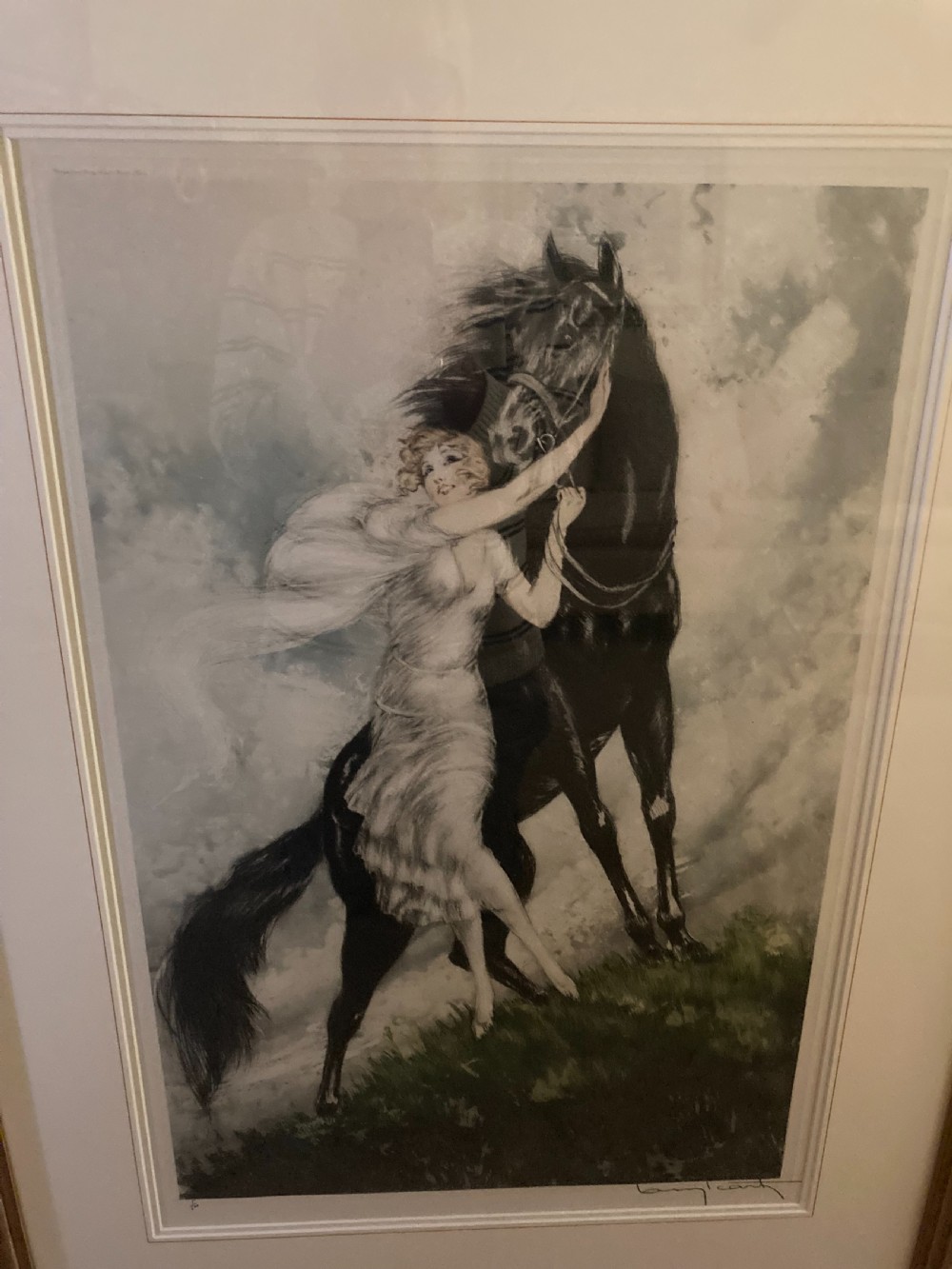 Louis Icart Etching & Aquatint Picture. 