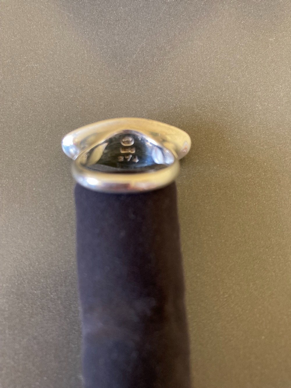 Georg Jensen Danish Silver Ring. No 274. View VII