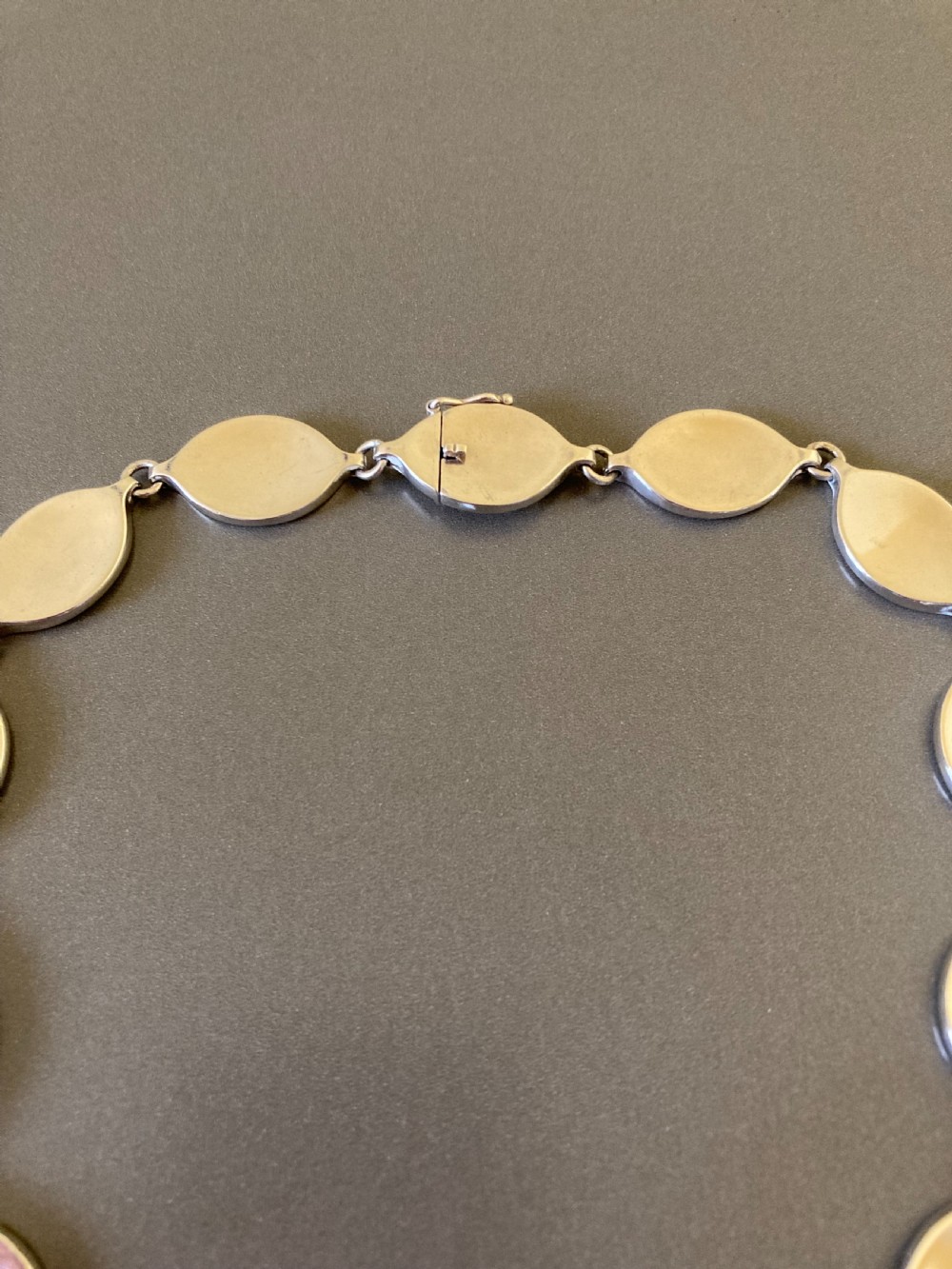 Georg Jensen Danish Silver Necklace. No 171. View II
