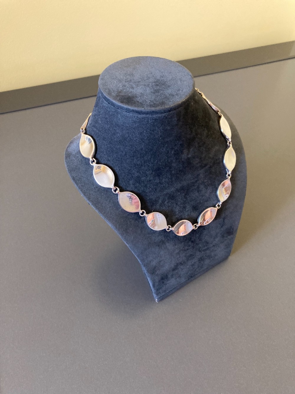 Georg Jensen Danish Silver Necklace. No 171. View IV