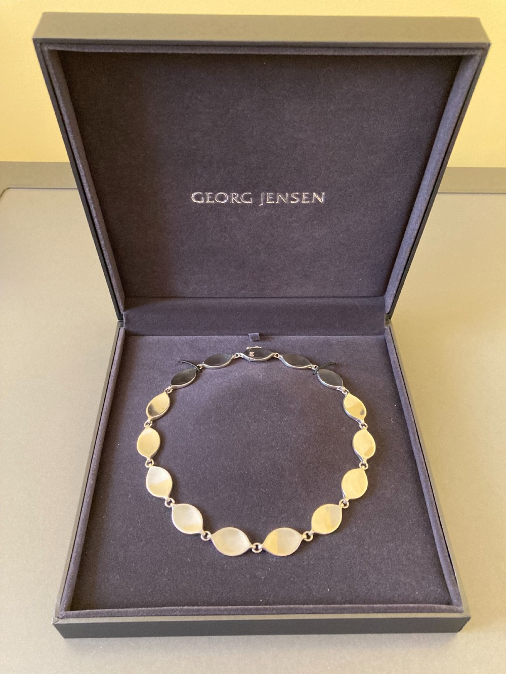 Georg Jensen Danish Silver Necklace. No 171. View V