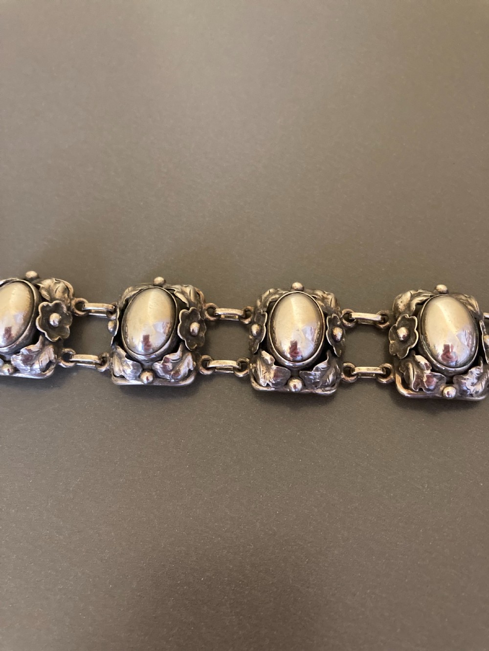 Danish Silver Bracelet. 1930s. View II