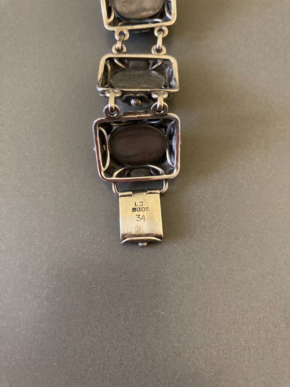 Danish Silver Bracelet. 1930s. View III