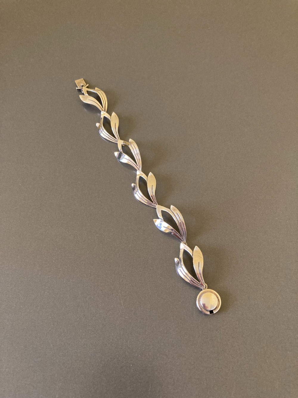 Danish Silver Bracelet. 1960s. By N E From.