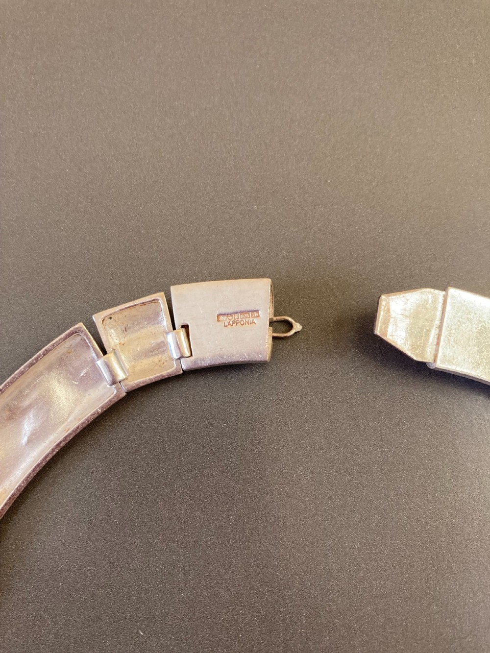 Lapponia Finnish Silver Necklace. By Bjorn Weckstrom. View V