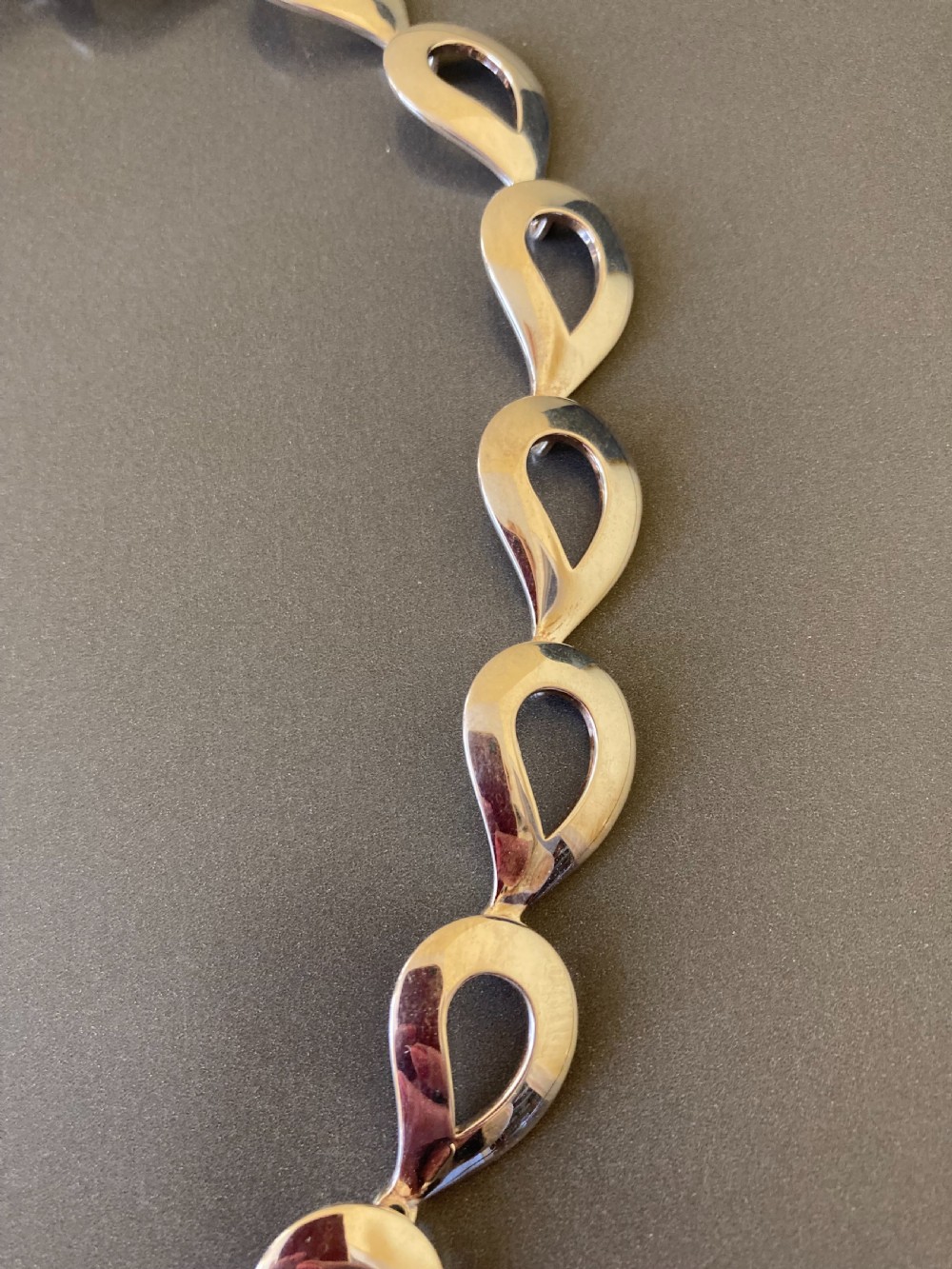 Danish Silver Necklace. 1960s. By Randers Silver. View II
