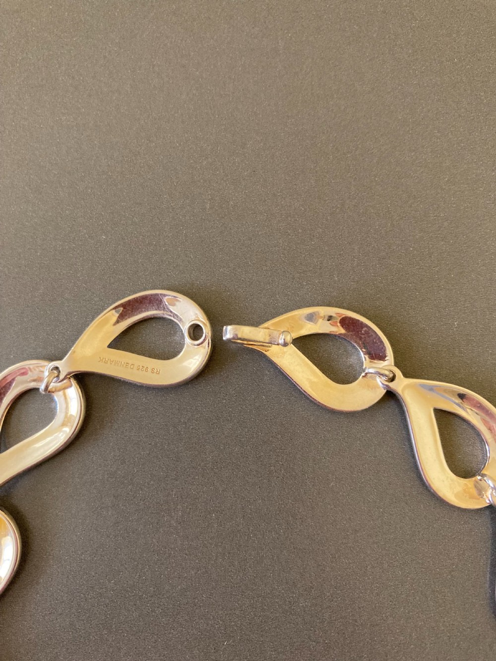 Danish Silver Necklace. 1960s. By Randers Silver. View IV