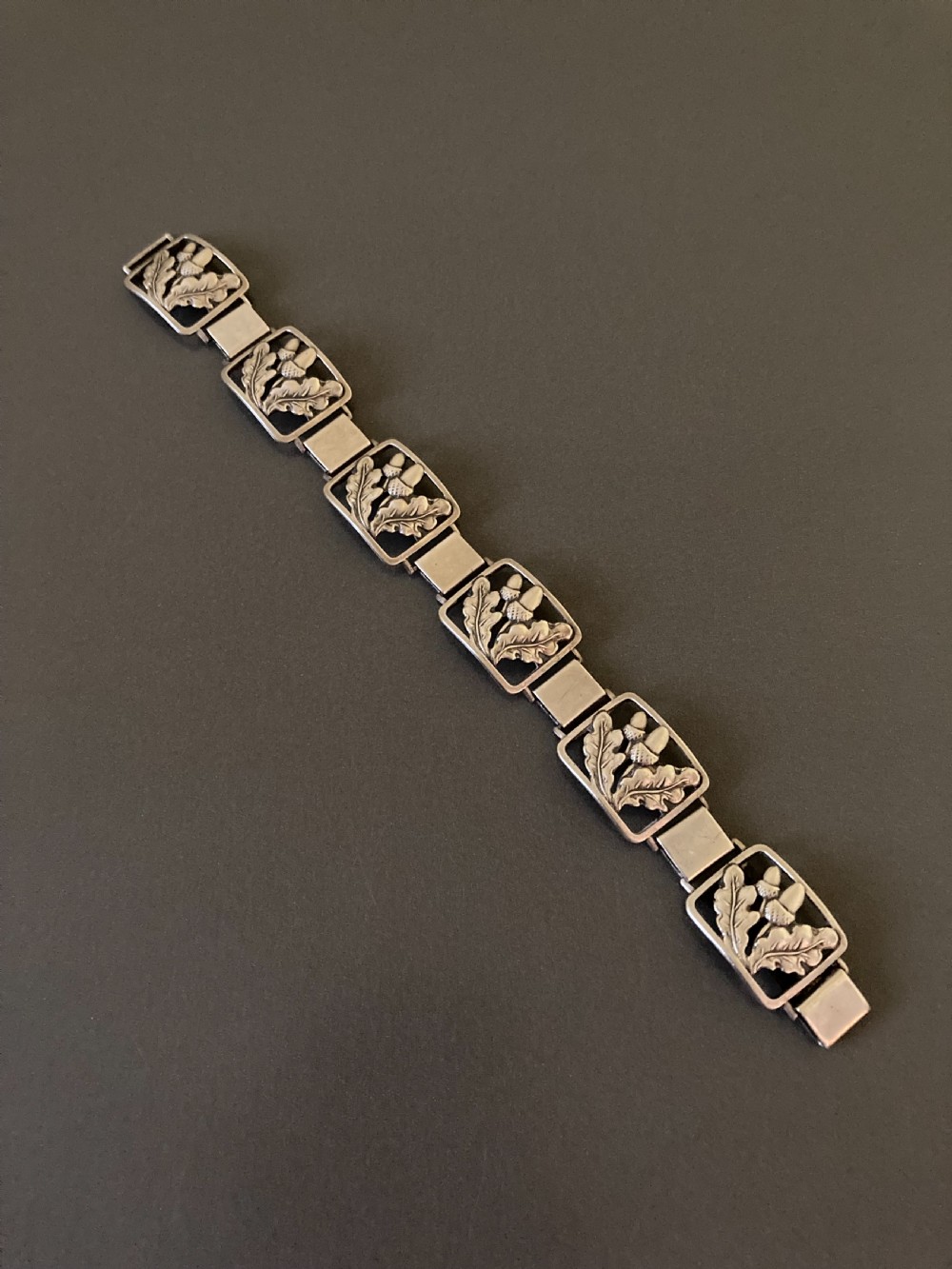 Danish Silver Bracelet. 1950s.