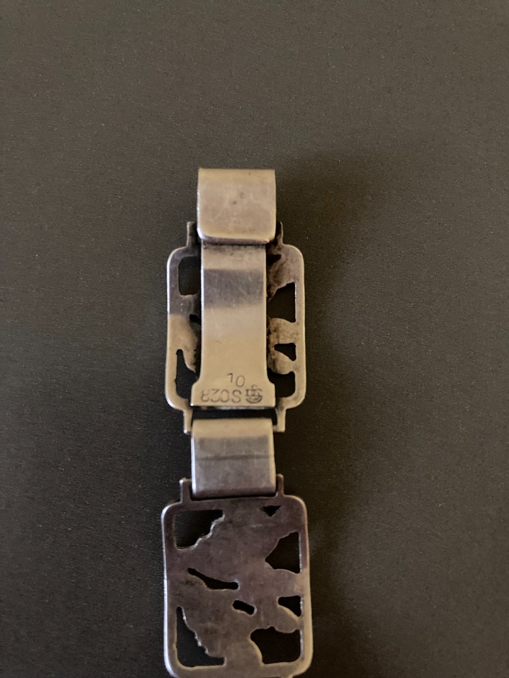 Danish Silver Bracelet. 1950s. View III