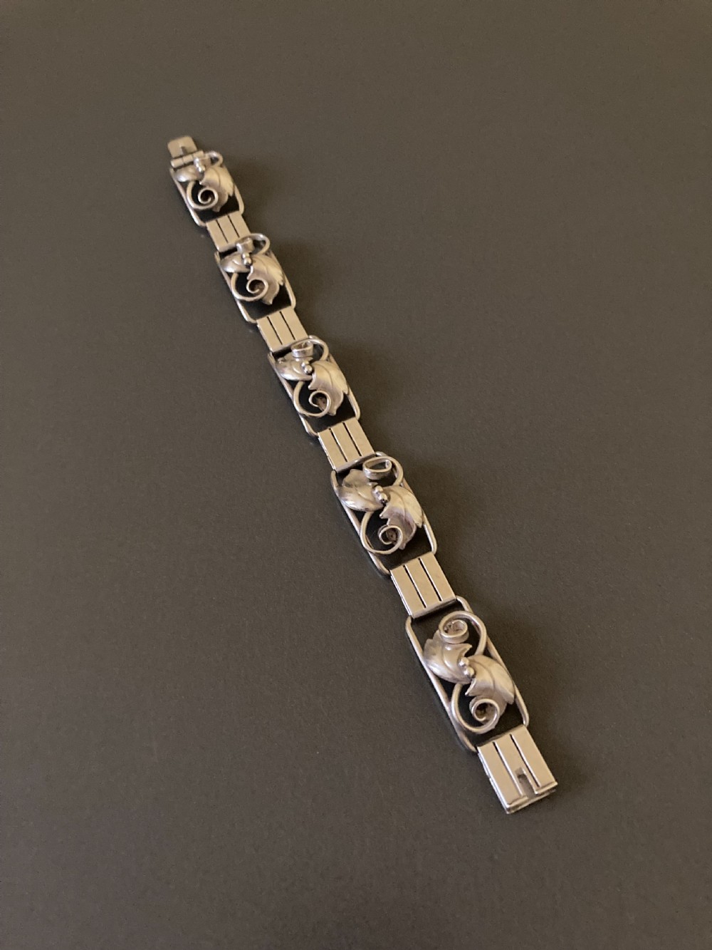 Danish Silver Bracelet. 1960s.
