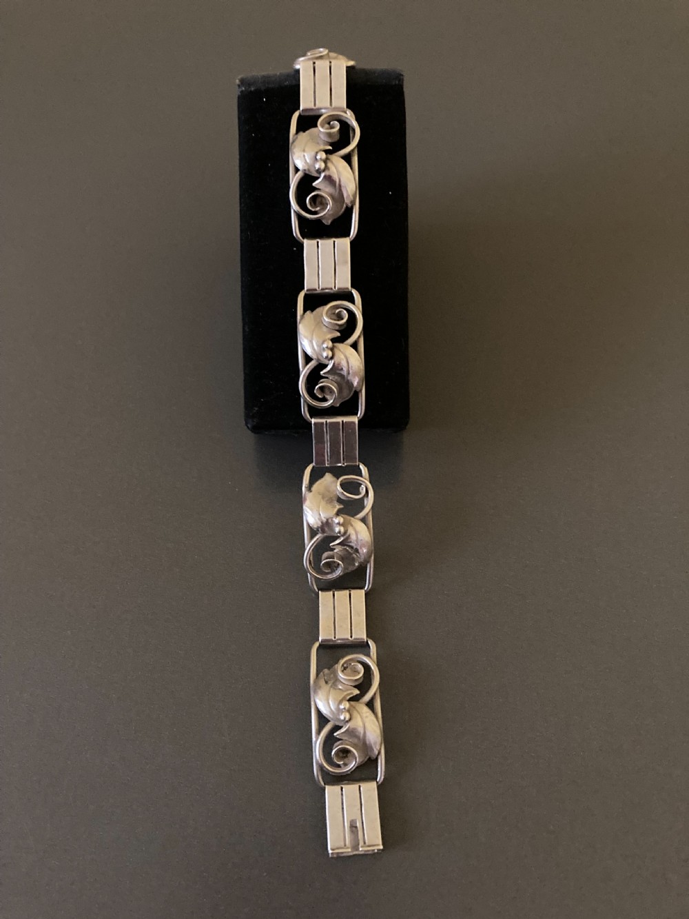 Danish Silver Bracelet. 1960s. View III
