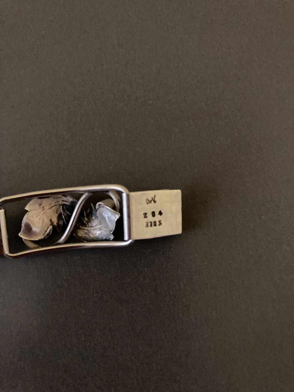 Danish Silver Bracelet. 1960s. View V
