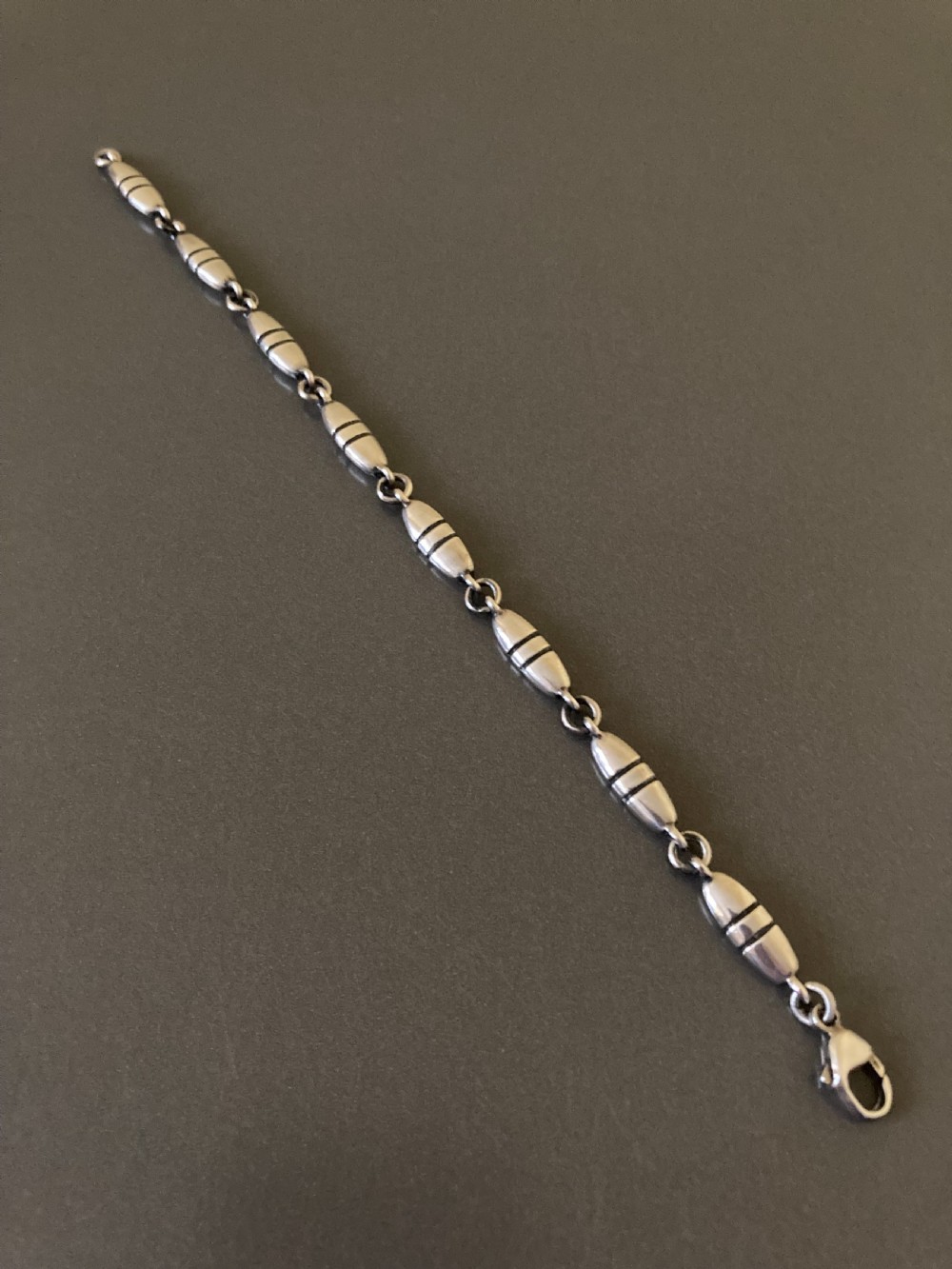 Georg Jensen Danish Silver Bracelet. No 391. View II