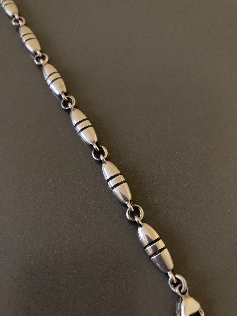 Georg Jensen Danish Silver Bracelet. No 391. View III