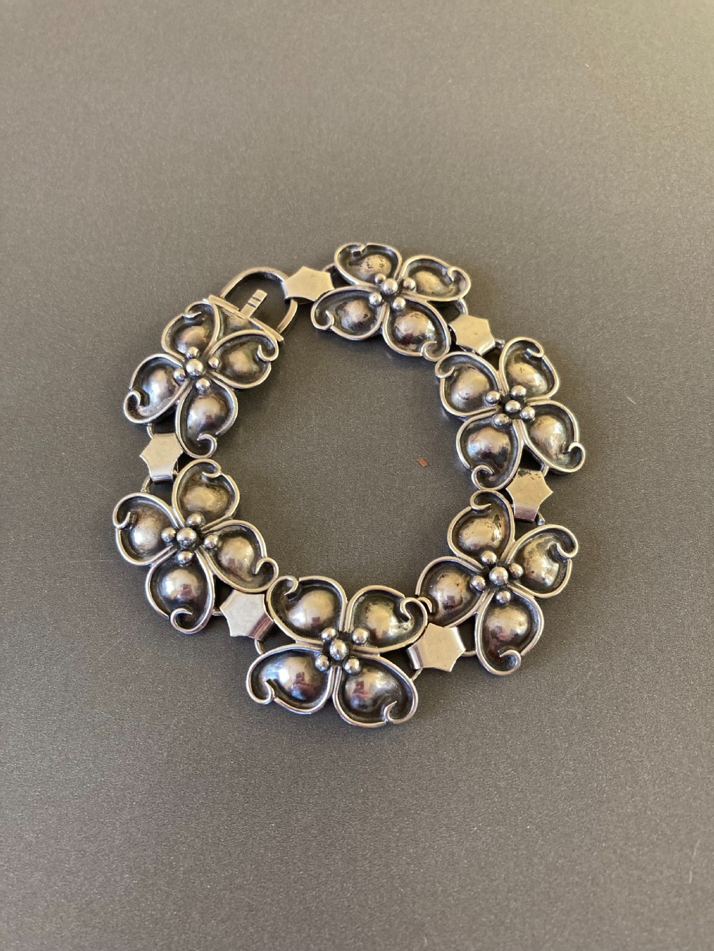 Danish Silver Bracelet. 1930s. View IV