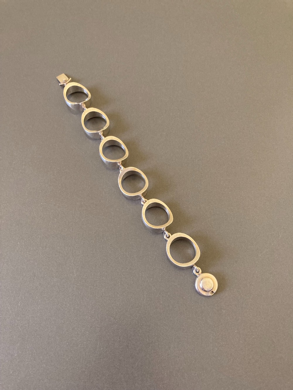 Danish Silver Bracelet. By Niels Erik From. 1960s.