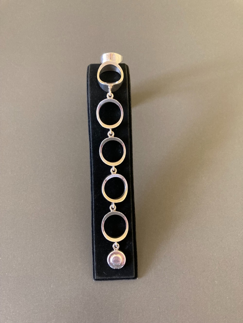 Danish Silver Bracelet. By Niels Erik From. 1960s. View III