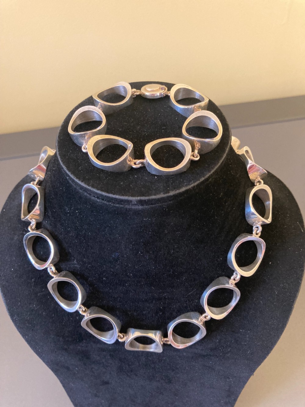 Danish Silver Bracelet. By Niels Erik From. 1960s. View V