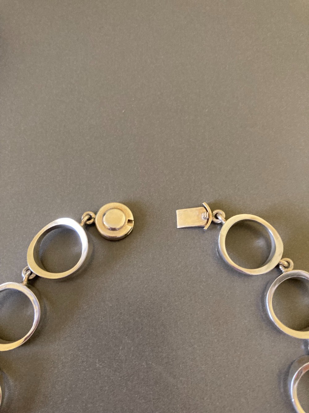 Danish Silver Necklace by Niels Erik From. 1960s. View V