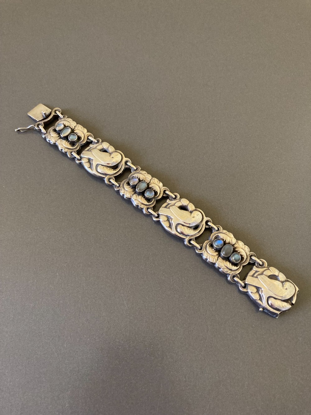 Georg Jensen Danish Silver Bracelet. No 14.