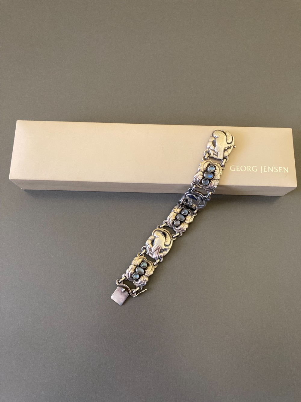 Georg Jensen Danish Silver Bracelet. No 14. View II