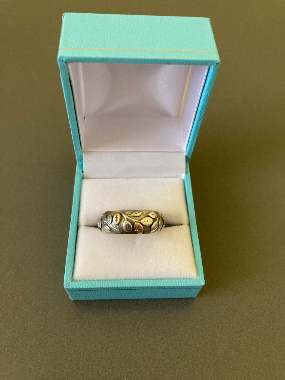 Danish Silver Ring. 1950s.