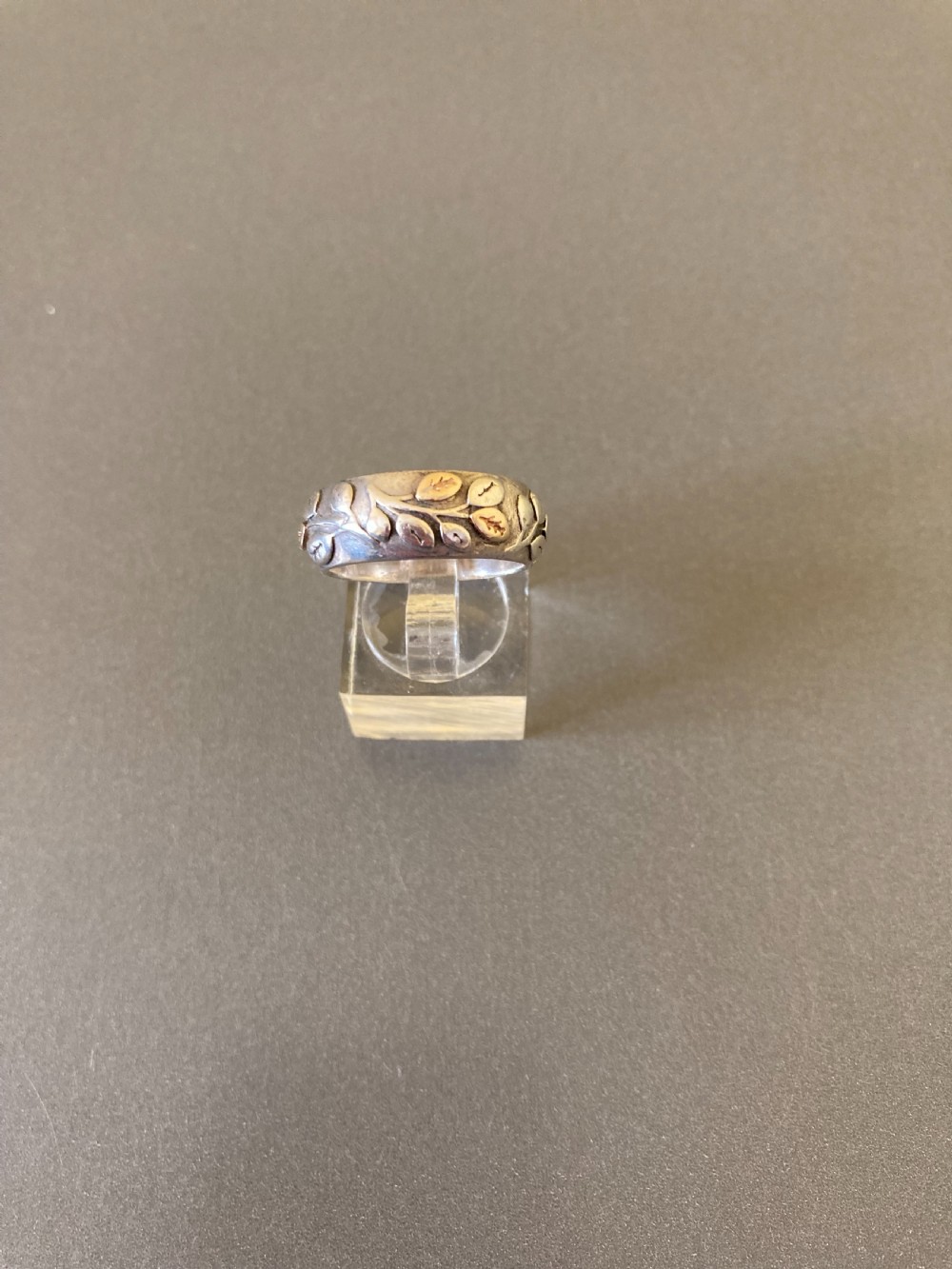 Danish Silver Ring. 1950s. View II