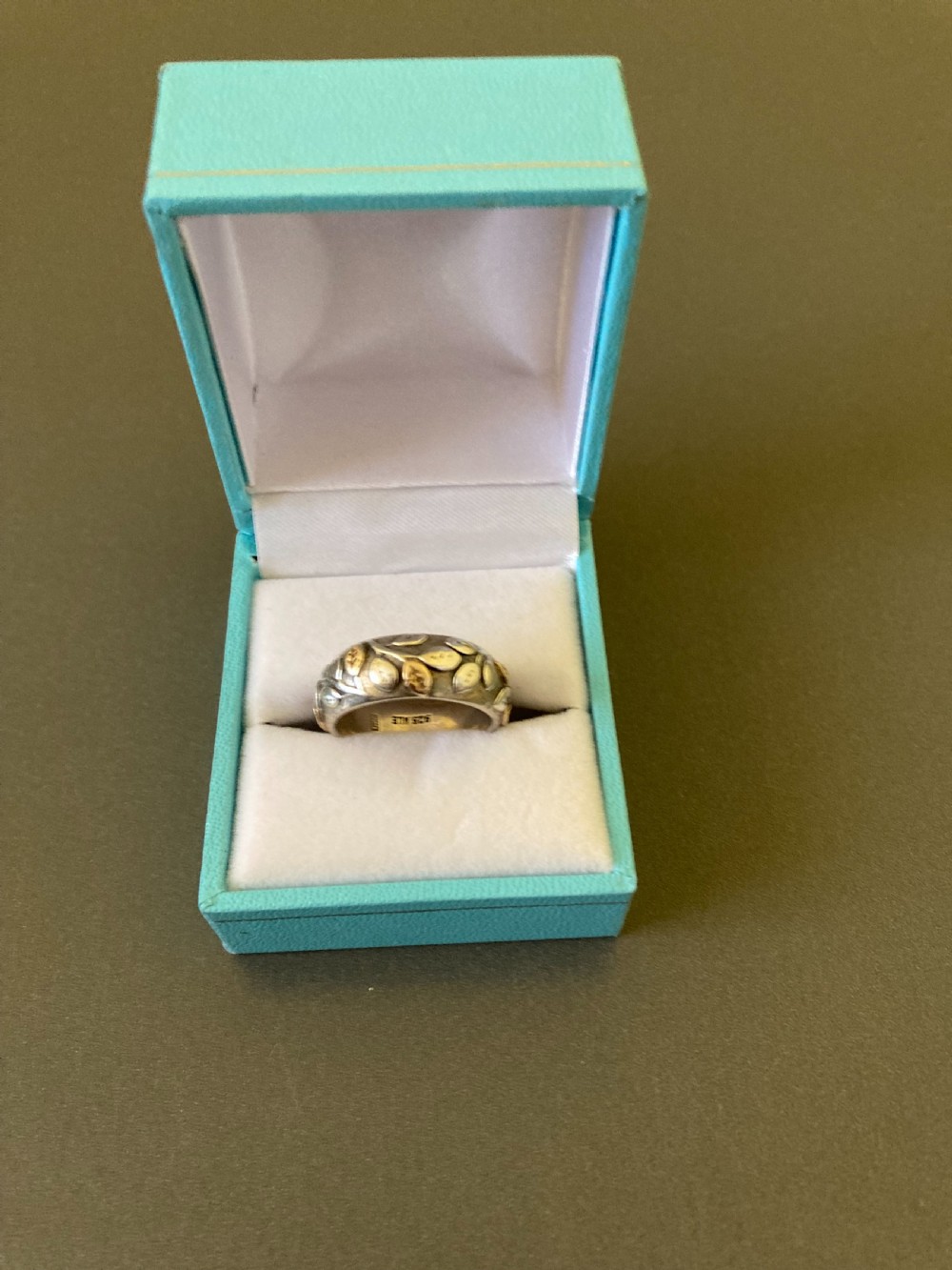 Danish Silver Ring. 1950s. View III