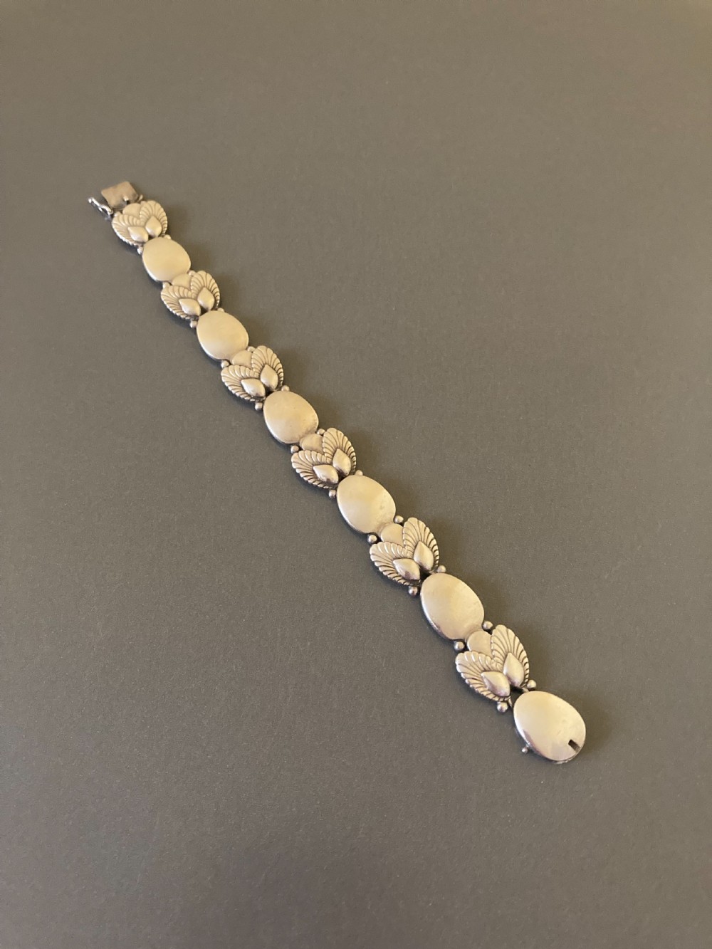 Georg Jensen Danish Silver Bracelet. No 94B. View III