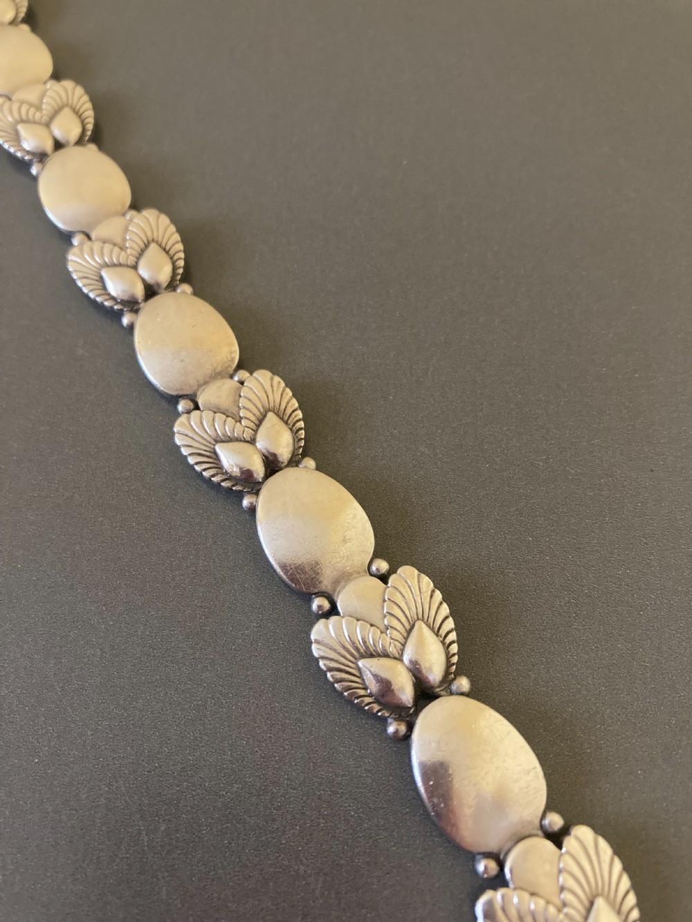 Georg Jensen Danish Silver Bracelet. No 94B. View IV