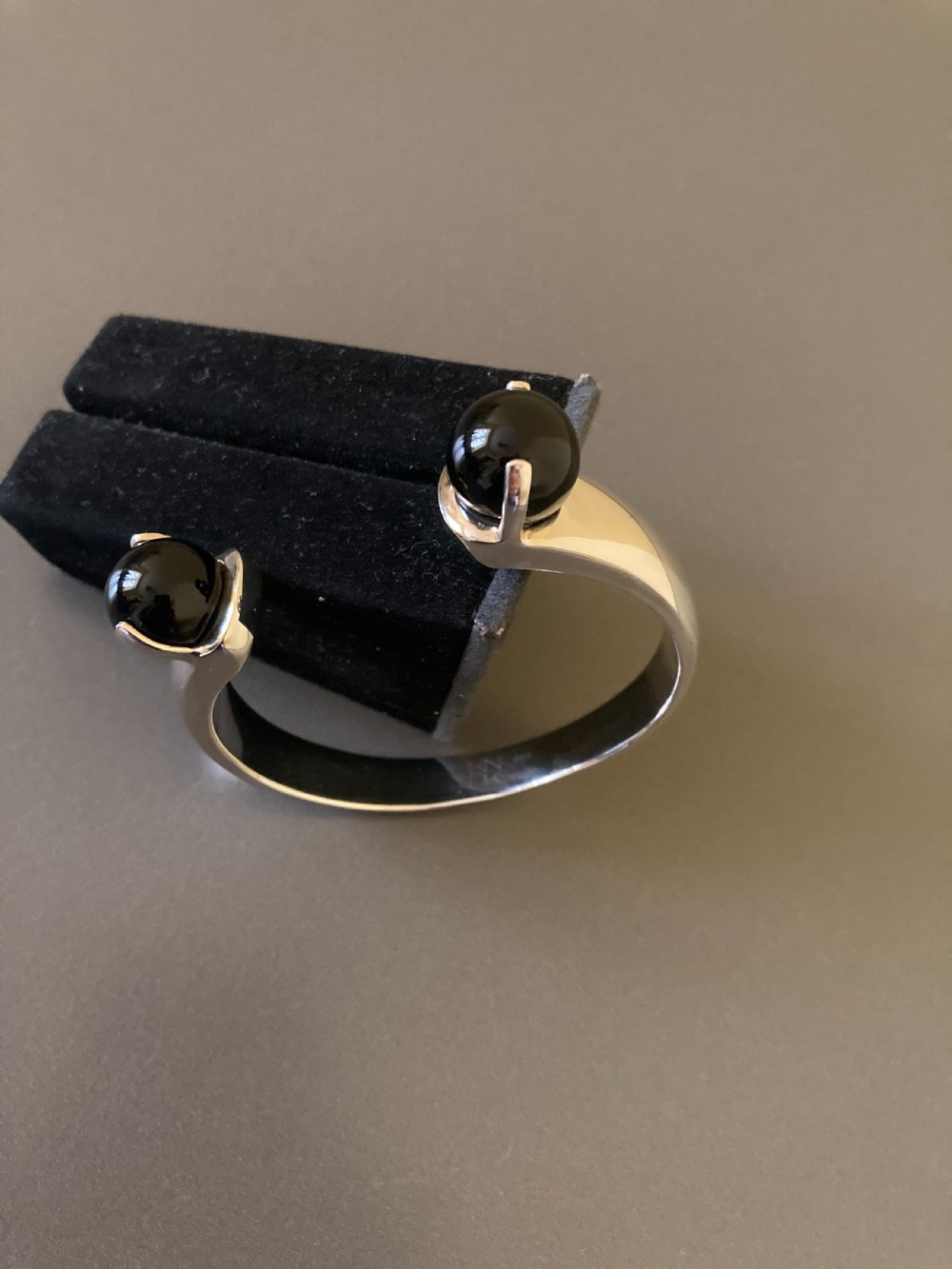 Danish Silver Bangle by Kurt Nielsen. 1960s. View V