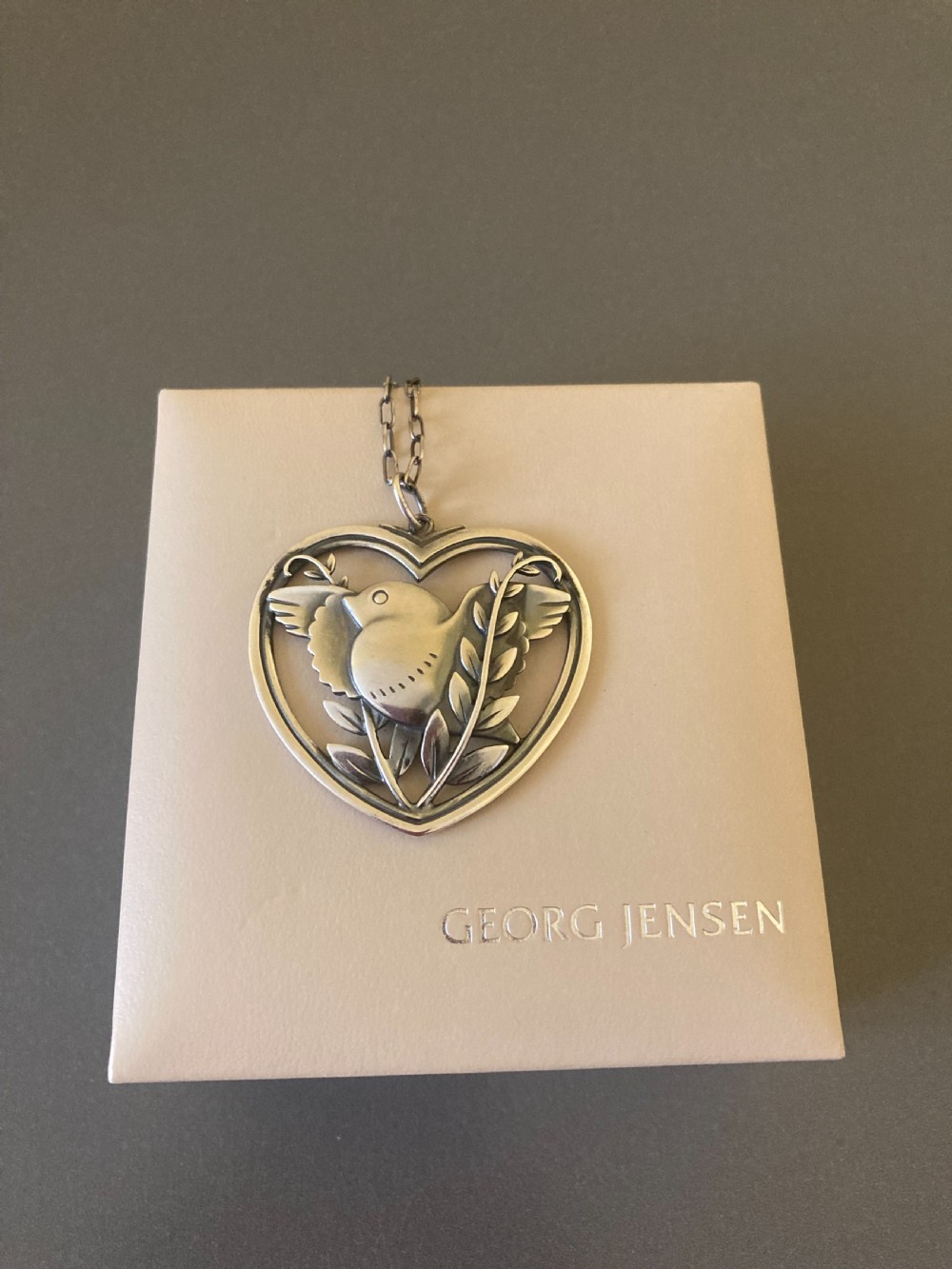 Georg Jensen Danish Silver Pendant. No 97. View III