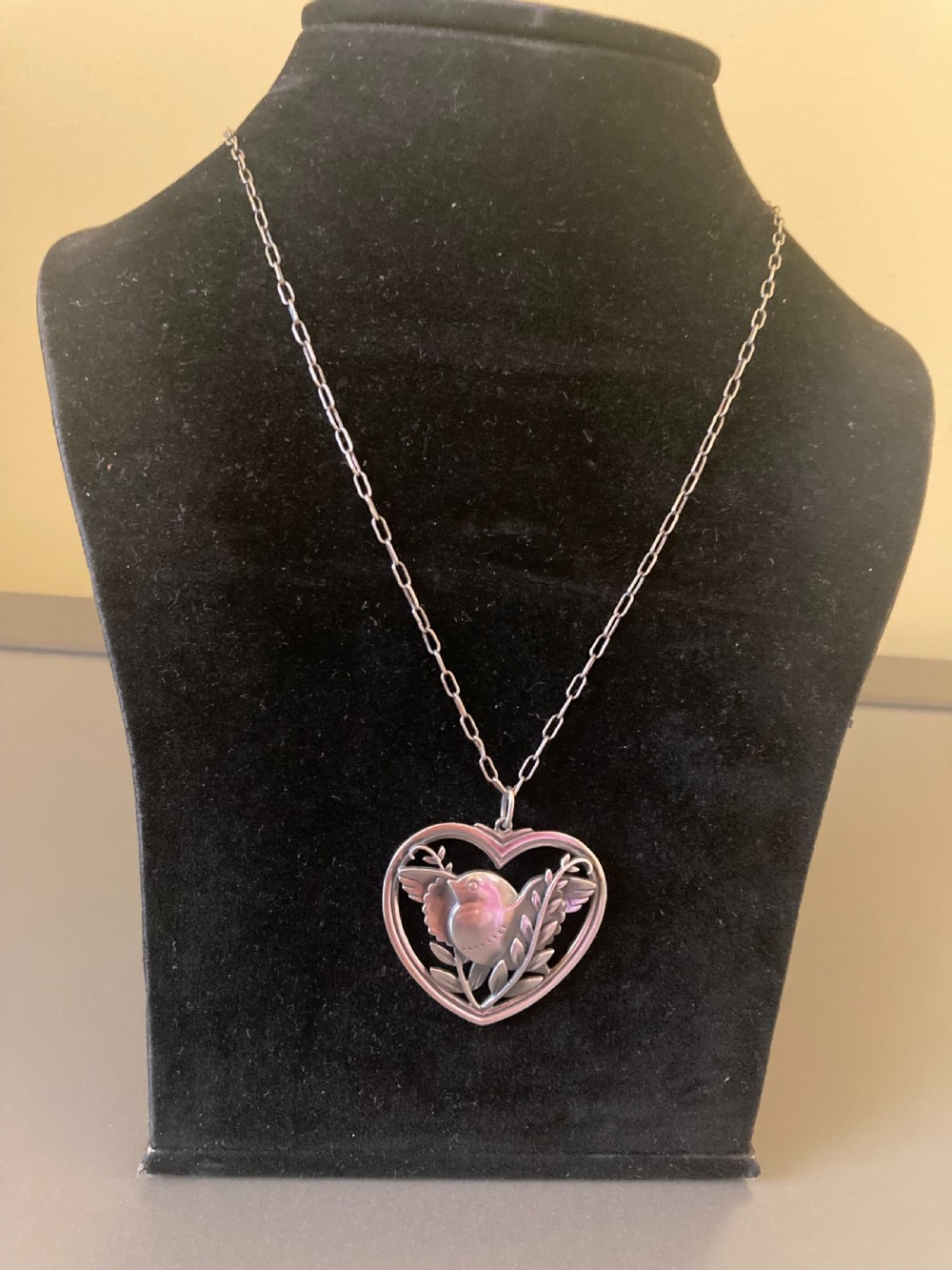 Georg Jensen Danish Silver Pendant. No 97. View VI