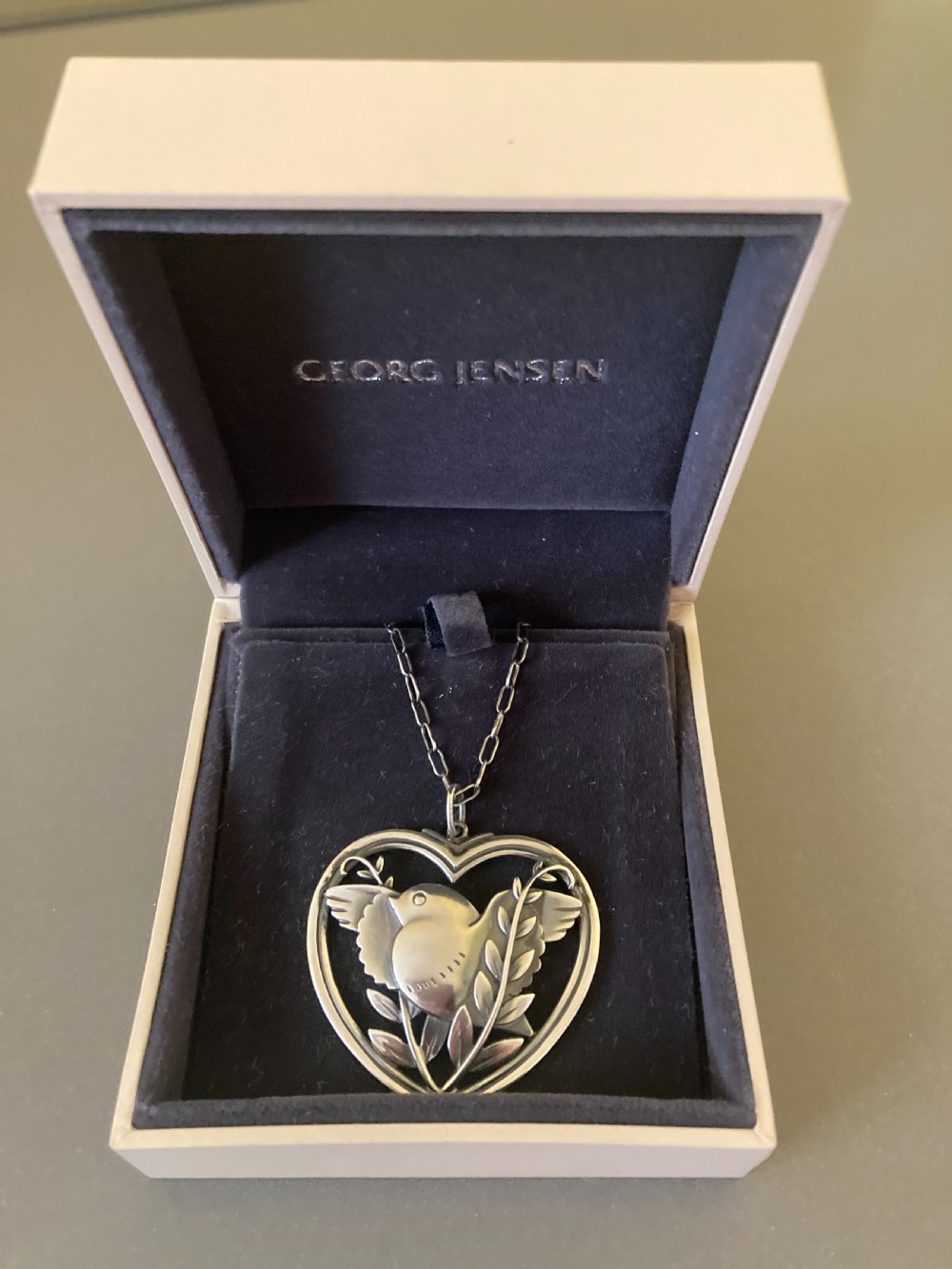 Georg Jensen Danish Silver Pendant. No 97. View IX