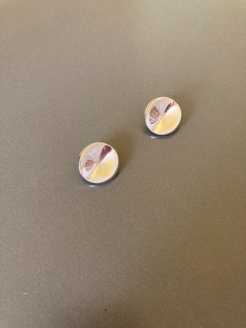 Georg Jensen Danish Silver Earrings. 1960s.