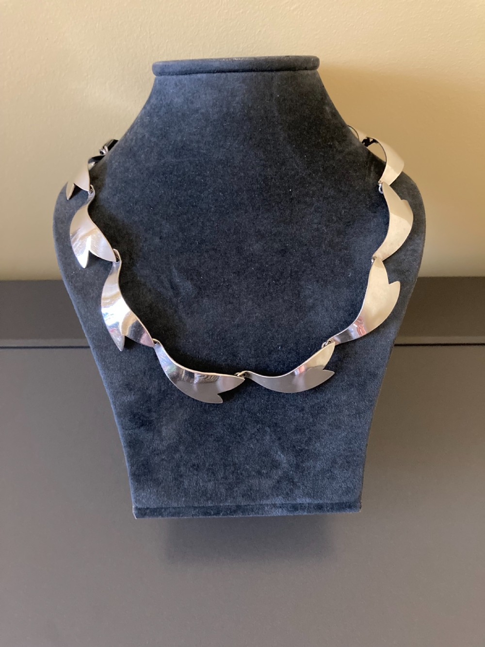 Danish Silver Necklace. By Ulrich. View III