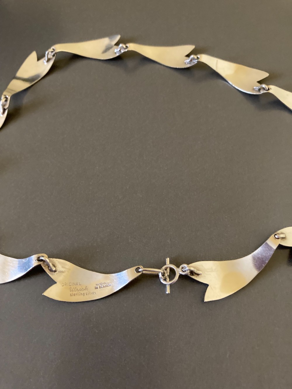 Danish Silver Necklace. By Ulrich. View V