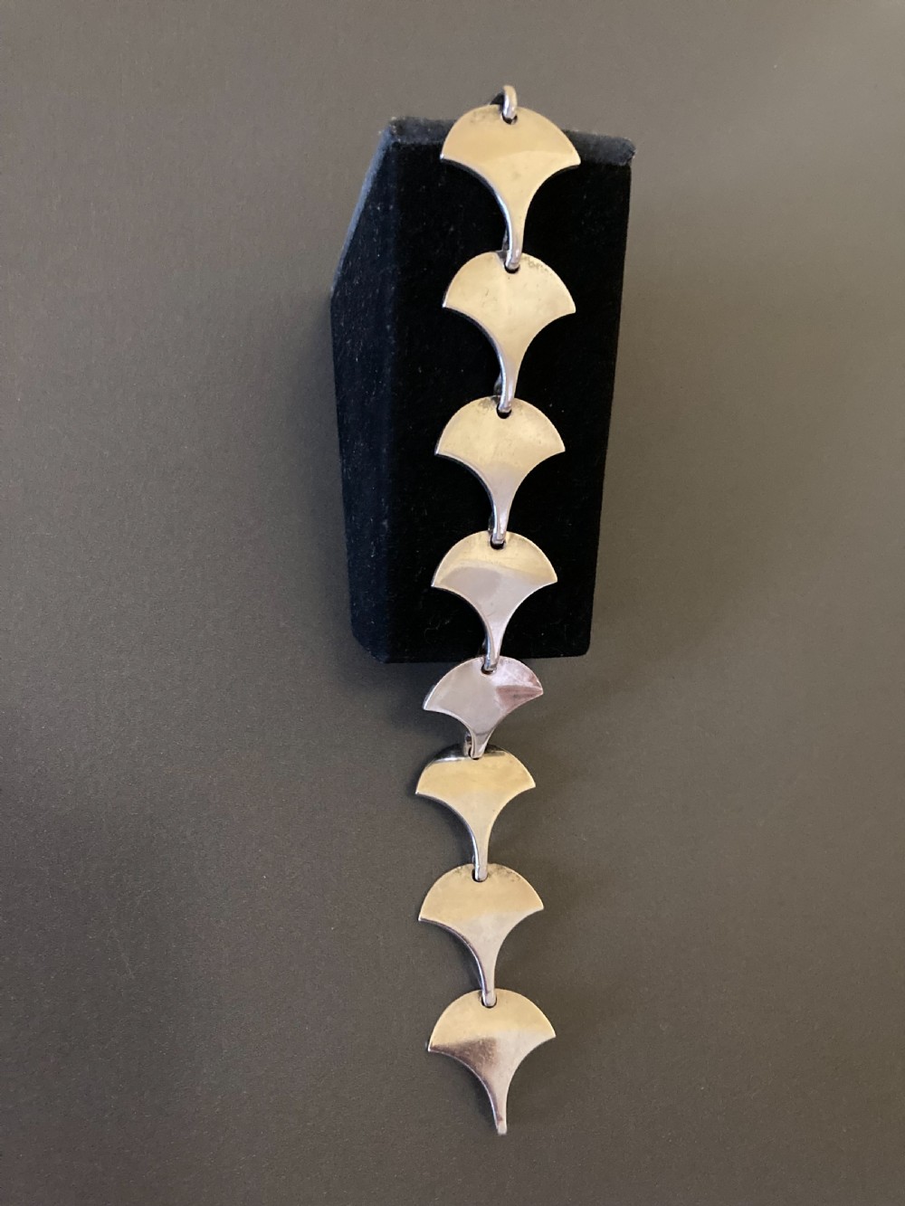 Danish Silver Bracelet. 1960s. By Jorgen Jensen. View III