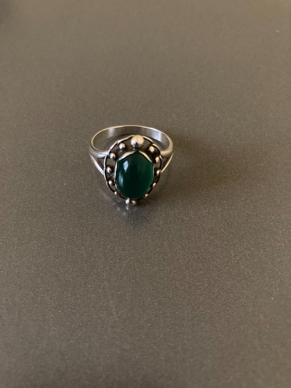 Georg Jensen Danish Silver Ring. No 21. View III