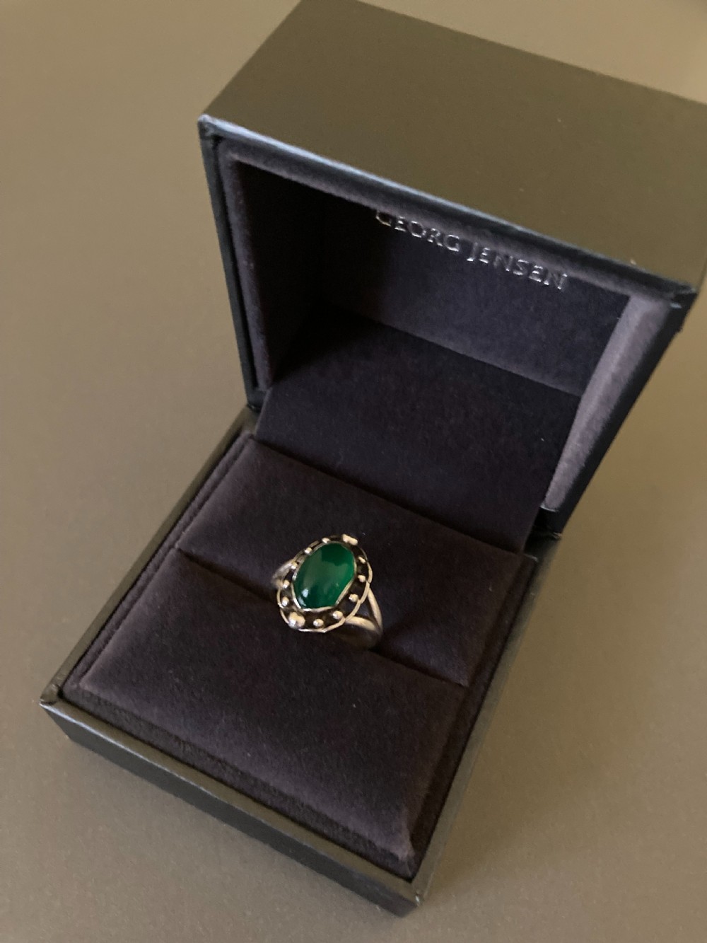 Georg Jensen Danish Silver Ring. No 21. View VI