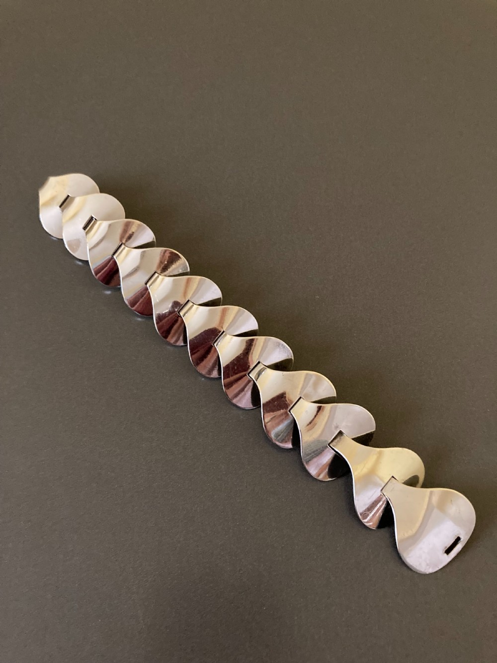 Danish Silver Bracelet. 1960s.