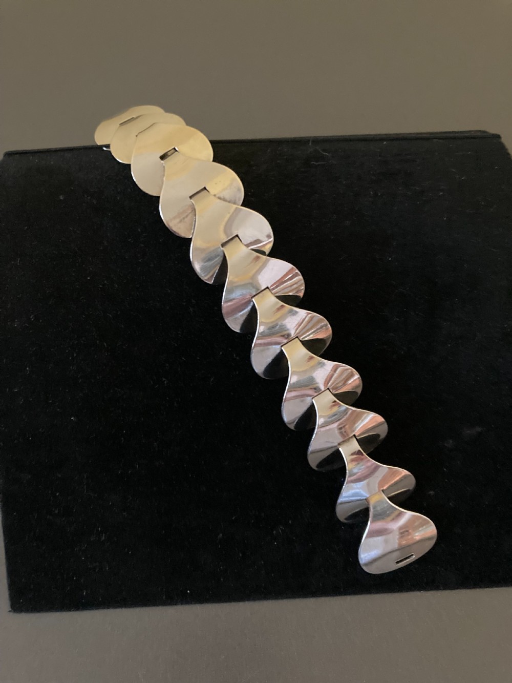 Danish Silver Bracelet. 1960s. View II