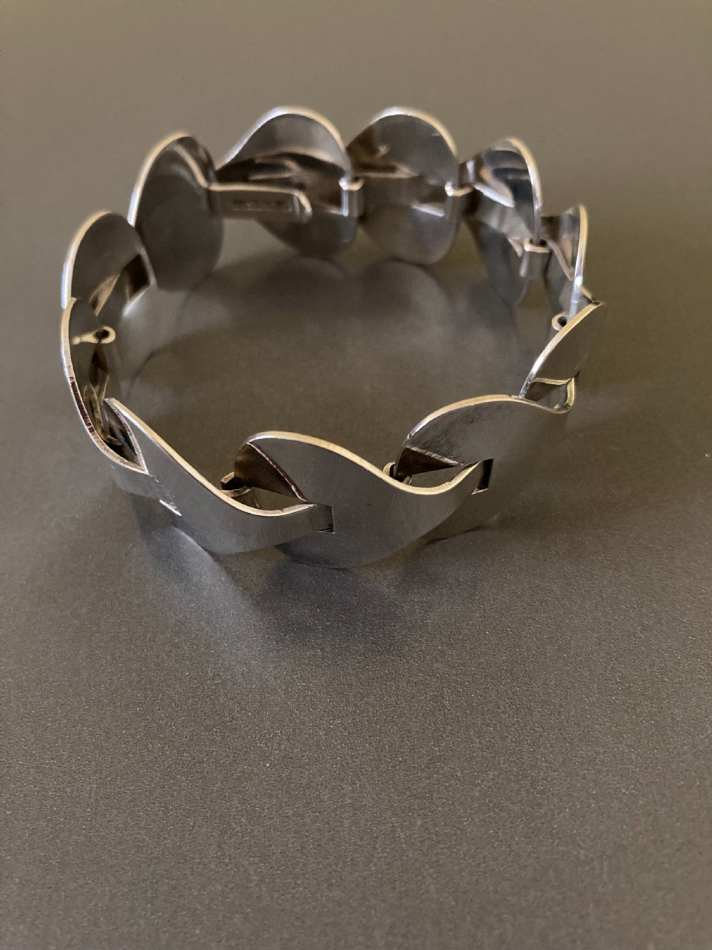 Danish Silver Bracelet. 1960s. View III