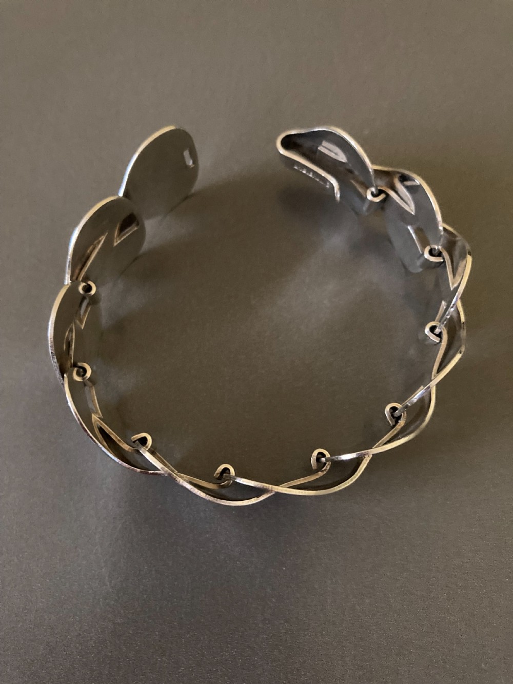Danish Silver Bracelet. 1960s. View IV