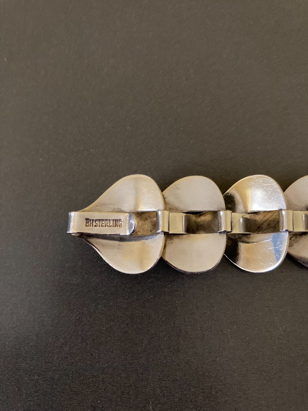 Danish Silver Bracelet. 1960s. View V